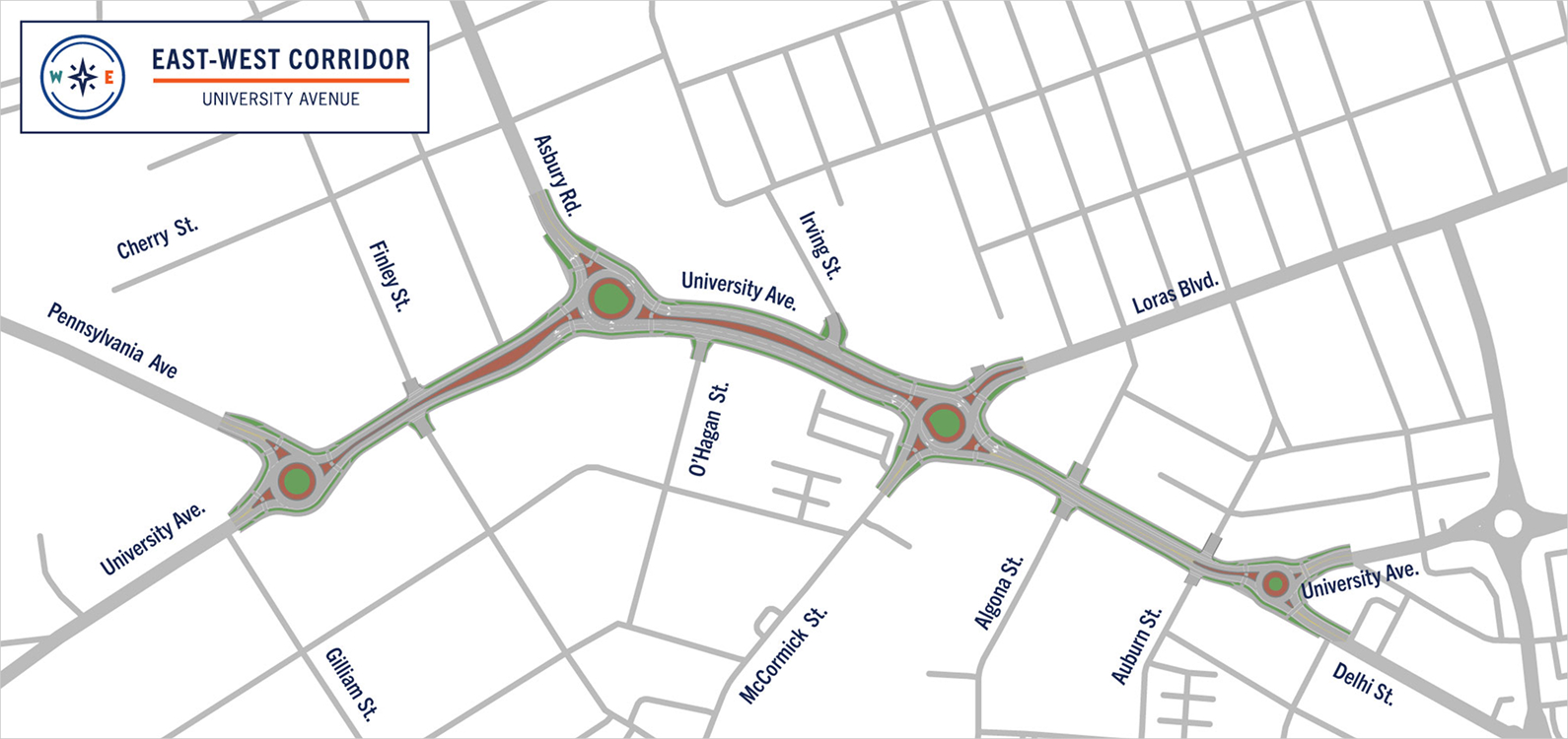 Roundabout Map